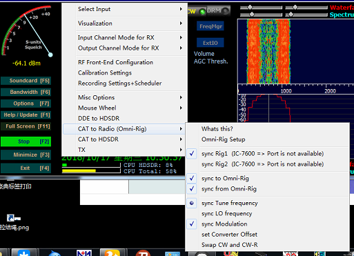 HDSDR cat to radio.png